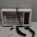 JASUN Radiant Heater Electric Space Heater Fast Heating with Adjustable Thermostat, Portable Indoor Heater with Handle Quiet1250W/1500W for Office Home Garage Bedroom ETL Approved White