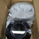 4PCS Black 6 Lug Hub Caps Chrome Chevy Center Caps Fit for 2005-2013 Silverado 1500 2007-2013 Tahoe Avalanche Suburban 1500 Replacement 15067578 15067580
