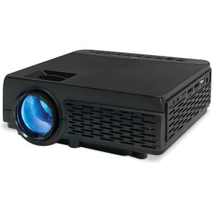 GPX Mini Projector with Bluetooth, USB and Micro SD Media Ports, Includes Remote (PJ300B),Black