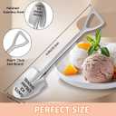 2 x Dads Ice Cream Shovel Spoon, Fathers Day Gifts From Daughter - Dad Gift, Unique Funny Dad Gifts - Birthday Gifts For Dad, Gifts For Dad Who Wants Nothing - Ice Cream Spoon Gifts