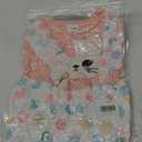 Baby Girl Clothes Fall Winter Newborn Romper Outfits Infant Cute Cartoon Long Sleeve Dress Headband (12-18 Months, Pink)