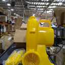 470W Yellow Air Blower for Inflatable Bounce House, Water Slide, Jumping Castle, Inflatable Screen and Inflatable Tent, Dual Use for Yard Leaf Blowing