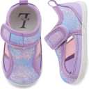 L-RUN Toddler Shoes Barefoot Kids Sneakers Wide Minimalist Boys Girls Summer Footwear for Indoor Outdoor Walking Running (7-7.5 Toddler)