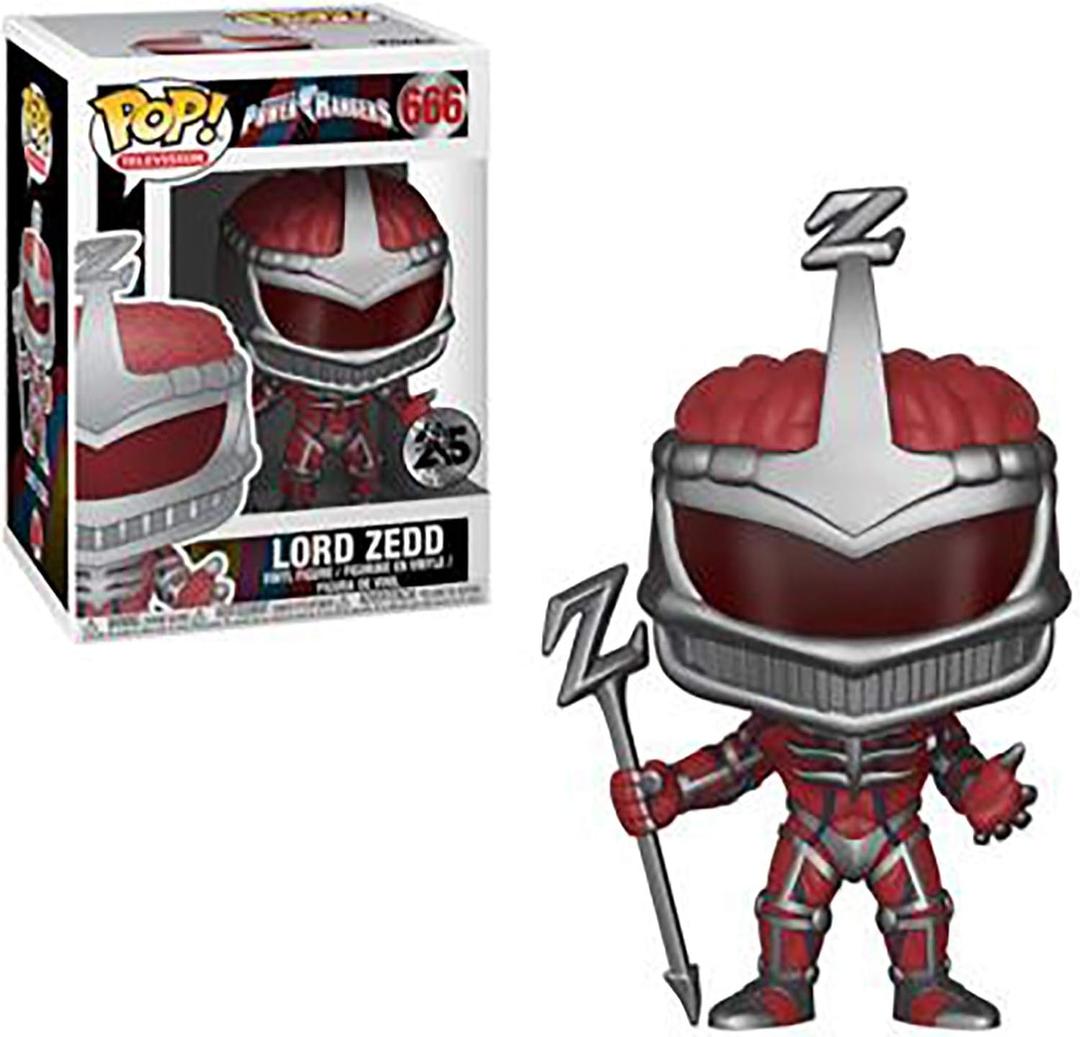 Funko Pop Television: Power Rangers - Lord Zedd Collectible Figure, Multicolor