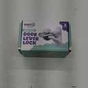 Door Lever Lock (2 Pack)  Prevents Toddlers from Opening Doors  Easy One-Hand Operation for Adults  Durable ABS with 3M Adhesive Backing  No Tools Needed for Install (White)