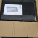 SONGMICS Shoe Rack, 9 Tier Shoe Organizer with Nonwoven Fabric Cover, Shoe Storage Shelf for 40-50 Pairs of Shoes, Entryway, Suitable for Sneakers, High Heels, Flats, and Boots, Black URXJ36HV1