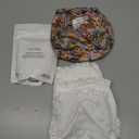 Esembly Try-It Kit - Cloth Diaper Starter Set with Organic Cotton Diapers, Waterproof Diaper Cover, Wet Bag, and Laundry Detergent - Botanic Garden, Size 1 (7-18lbs)