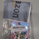 UEEBAI Case for iPhone 17 Pro Max, Colorful Retro Oil Painting Flower Case Pretty Glossy Pattern Wave Cover Cute Sparkly Floral Curly Cover Stylish Shell for Women Girl, Purple Pink