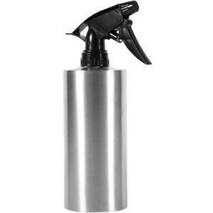 Fdit Stainless Steel Hand Pressing Watering Can with Spray Nozzle (550ml)