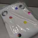 Urban Lotus Ivory Full Blackout Curtains for Living Room Thermal Insulated Room Darkening Curtains for Bedroom 84 Inches Length Window Treatment Drapes for Hotel Office Grommet Top 52" w 2 Panels