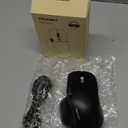 TECKNET Wireless Mouse, Bluetooth Mouse (BT5.3/5.0 & 2.4G) Rechargeable Ergonomic Optical Mouse with 6 Adjustable DPI, Side Scroll, Quiet Clicks, USB A Receiver, 7 Buttons, Wide Compatibility - Black