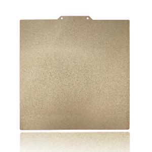 220x220mm Gold PEI Build Plate for Artillery Genius/Pro/MK2/MK2A, Double Sided Textured PEI Flexible Spring Steel Platform Heated Printing Bed for Artillery Genius/Pro/MK2/MK2A 3D Printer