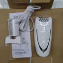 Conair Full Body Epilator & Hair Removal for Women, Cordless/Rechargeable, Perfect for Total Body