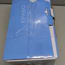 Contour Memory Foam Pillow Orthopedic Sleeping Pillows, Ergonomic Cervical Pillow for Neck Pain - for Side Sleepers, Back and Stomach Sleepers, Free Pillowcase Included (Firm & Queen) (Queen(24*15*4.8 inches), White)