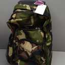 Rockland Double Handle 17" Rolling Backpack, Camo