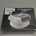 Automatic Card Shuffler for 1-2 Decks, One-Click Shuffling and Manual Mode, Portable Rechargeable (2600mAh)  Compatible with Poker, UNO, Bridge, Spades, Card Games for Adults & Family (White)