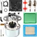 Carburetor Compatible with B&S 799868 498170 497586 497314 698444 498254 497347 694202 799872 790821 Models, 4 5 6 7 HP Engine Carb with Air Filter Cleaner Primer Base