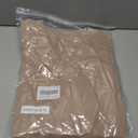 HEYTALALA Womens Oversized Sweatshirts Fleece Sweaters Long Sleeve Crewneck Hoodies Fall Solid Color Drop Shoulder Pullovers (Large, Pr-khaki)