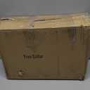 KeVerilive Red Wood Christmas Tree Collar,28.7" Christmas Tree Base Cover, Hexagon Natural Wooden Tree Box Stand,Farmhouse Tree Collars for Artificial Trees