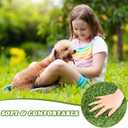 Artificial Grass Mat, Dog Grass Pee Pads, Fake Grass Pad for Pets Potty Training, Soft Grass Pad Rug, Grass Doormat with Drainage Holes, Pet Turf for Indoor Outdoor Use, Washable(15.7"*39.4")
