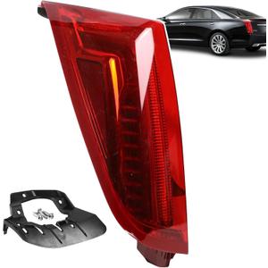 Left Driver Side Tail Light Compatible With 2013-2017 Cadillac XTS LED Rear Taillight Replace 23238005
