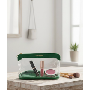 Flawless Transparent/Green Bag