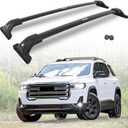 Aluminum Roof Rack Cross Bars with Lock Fit for 2017-2023 GMC Acadia (with Side Rails), 330lbs Crossbars Anti-Wobble & Wind Noise Reduction Heavy Duty Cargo Carrier