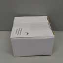 Hushee 50 Pcs Plastic Plates with Gold Trim 6'' Small Round Disposable Vintage Dessert Plates for Party Birthday Buffet Wedding Catering Celebration Reception (Clear)