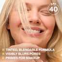 Supergoop! Mineral Mattescreen (SPF 40) - 20 mL - Mineral, Oil-Free Broad Spectrum Sunscreen - Smooths Skins Appearance, Minimizes Pores & Controls Shine - Water & Sweat Resistant