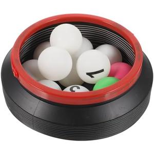 13pcs Numbered Bingo Balls Replacement Bingo Pong Balls Table Tennis Balls for Game Party Decoration with Storage Bucket