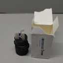 Kanayu 6-50P to 10-30R 30amp Dryer Adapter Compatible with NEMA 3 Prong Male Plug to 3 Female Receptacle Welder to Old Style Dryer Power and EV Power Cord Connector (Black)