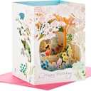 Hallmark Paper Wonder Displayable Pop Up Birthday Card for Women (Beautiful Day)