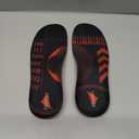 Running Athletic Shoe Insoles Men Women - Sport Insole - Shock Absorption Inserts - Walking Hiking Hockey Tennis Basketball - Orthotic Comfort Cushions Inserts Sneakers (XS (Men 4.5-6.5/Women 5.5-7.5), Red)