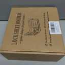 Upgraded Lock Bed Sheet Holders for Corners - Fitted Sheet Holders Keep Sheets Firm & Tight, Sheet Locks Straps Sets with Center Lock Clips, Fit for Standard Mattress, Easy Installation(White)