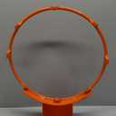 Replacement Basketball Rim, Wall Door Mounted Basketball Hoop, 13.78 Inch Indoor Outdoor Hanging Rim Goal Outside