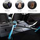 EVMODS for Tesla Model Y Juniper 2026 2025 Rear Trunk Seat Back Cover Protector (Fit 5 Seater) Waterproof Second Row Back Seat Mats Liner for Model Y Accessories