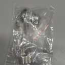 WOWTK Push Button Fuel Door/Panel Latch Kit fits for Harley Touring Electra Glide, Street Glide, Ultra Limited, Tour Glide, Road Glide and Tri Glide Models 1992-later (Chrome)