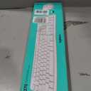 Logitech MK270 Wireless Keyboard and Mouse Combo for Windows, 2.4 GHz Wireless, Compact Mouse, 8 Multimedia and Shortcut Keys, 2-Year Battery Life, for PC, Laptop - White