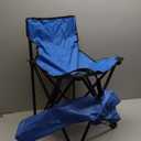 ZONEMEL Portable Sauna Chair, Fast Folding, Ideal for Sauna, Fishing, Lightweight Compact Backpack Chairs, Bule (Small, Blue)