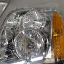 Headlights Assembly Replacement for 2007 2008 2009 2010 2011 2012 2013 2014 GMC Yukon/ Yukon XL 1500 2500 Halogen Headlamp Factory Style,Driver and Paseenger Side