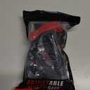 Mini Barbell Clips 1 inch I Multi-Size Adjustable Barbell Collar I 1 inch Barbell ClampsIQuick Release Weight Clips Pair of Locking for Dumbbell Bar (Black+red)