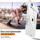 AICase for iPhone Air Case Clear with Magsafe Heavy Duty Drop Protection Full Body Rugged Shockproof/Dust Proof Triple Layer Transparent Military Protective Tough Durable for iPhone Air 6.5"_1