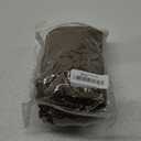 SureFit Cotton Canvas Dining Chair One Piece Slipcover, Full Length Skirt and Back Ties, Relaxed Fit, High Back Armless Chair Cover, Gray Color (Tan)