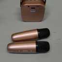 Mini Karaoke Machine for Kids Adults, 2026 TOP Birthday Gifts for Girls 3,4,5,6,7,8+Year Old Toddler Toys,Portable Bluetooth Speaker with 2 Wireless Karaoke Microphones Player Gifts(Rose Gold)