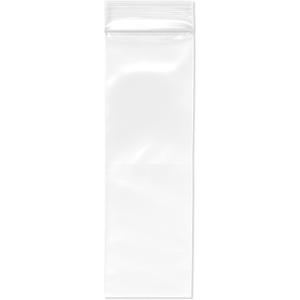 Plymor 2" x 6" (Pack of 100), 4 Mil Heavy Duty Zipper Reclosable Plastic Bags