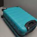 Wrangler 22" Hardside Spinner Carry-On Luggage, Teal