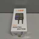 Walkie Talkies, MOICO Long Range Walkie Talkies for Adults with 22 FRS Channels, Family Walkie Talkie with LED Flashlight VOX LCD Display for Hiking Camping Trip (Orange, 2 Pack)