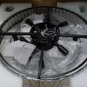 20" Double Layer Crystal Caged Ceiling Fan Light Modern Smart Fandelier for Dining Living Room Bedroom FCC Remote/APP Control Italian Design (Crystal, 20IN)