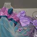 Girls Mermaid Princess Dress Kids Mermaid Costume Dress up for Ariel, S