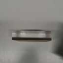 SAMYUCHO Acrylic Base Stand 2 Pieces Acrylic Blocks for Display 4 X 4 X 1 Inch Clear Polished Block Square Cube Riser Display Pedestal Stands for Jewelry Perfume Ring Collection Props Cake